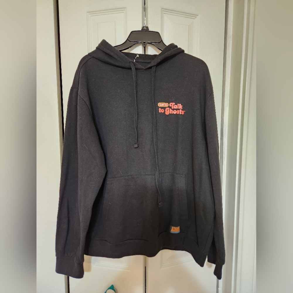 Spencer's "Let's Talk to Ghosts" Long Sleeve Hoodie Size XL